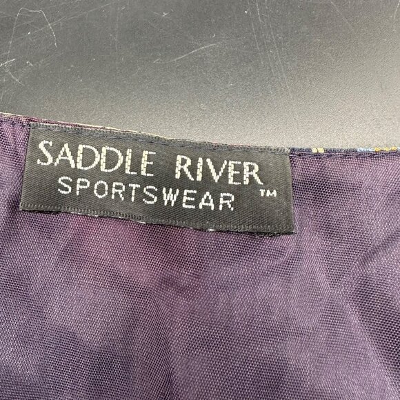 Vintage Patriotic Dalmatian Vest 1990s Saddle River Sportswear 4th of July Dog - Picture 4 of 9